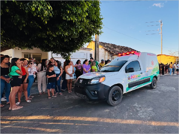 Potengi amplia estrutura da saúde com entrega de ambulância 0 km para a comunidade dos Barreiros